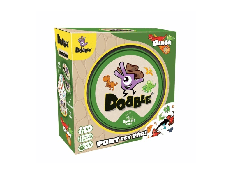Dobble Dinók társasjáték (ASM34740)