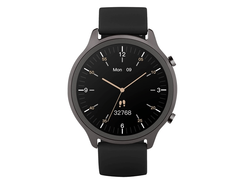 Garett Veronica Okosóra, fekete, szilikon szíj