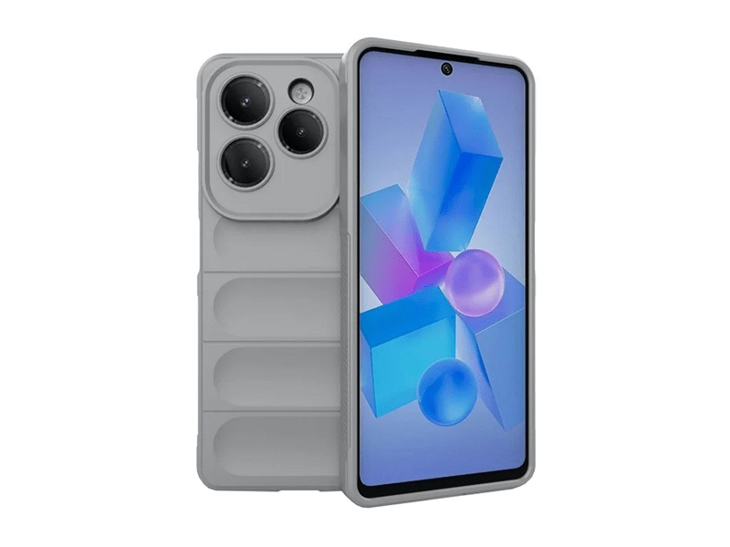 Gigapack Infinix Hot 40 Pro 4G Szilikon tok, világosszürke (GP-159136)