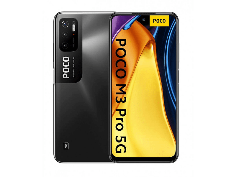 Poco M3 Pro 5G 4/64GB Okostelefon, fekete