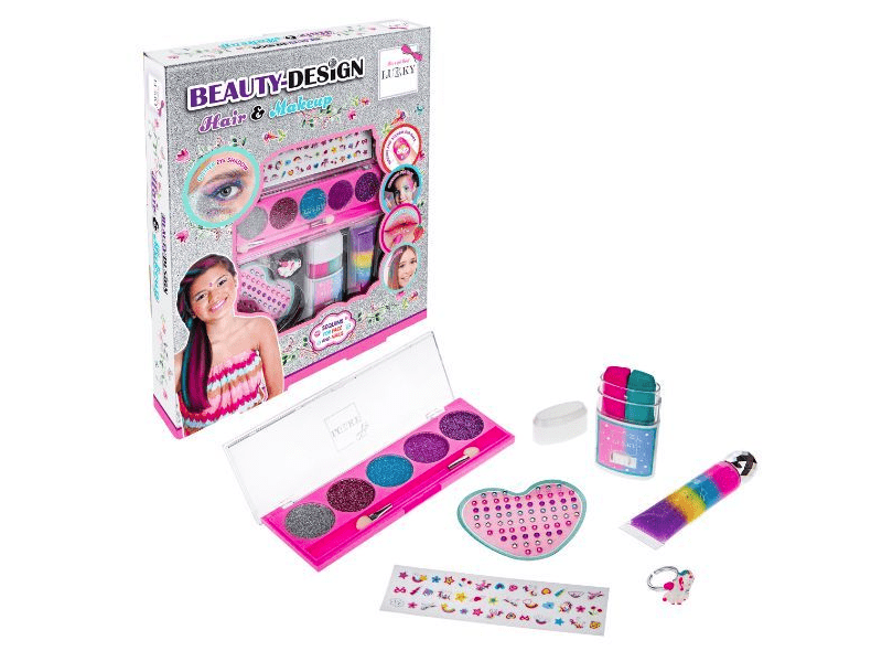 Lukky: Manikűr-, smink- és hajszínezőkészlet (T20727)