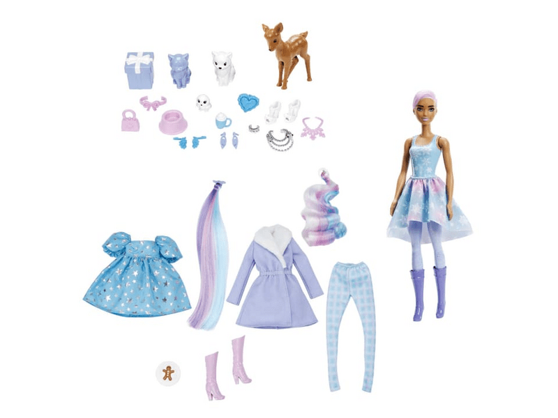 Barbie Color Reveal Adventi naptár 2022 (HJD60)