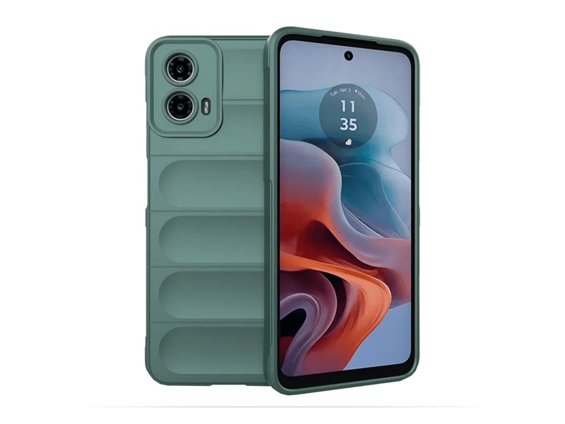 Gigapack Motorola Moto G34 5G Szilikon tok, sötétzöld (GP-159131)