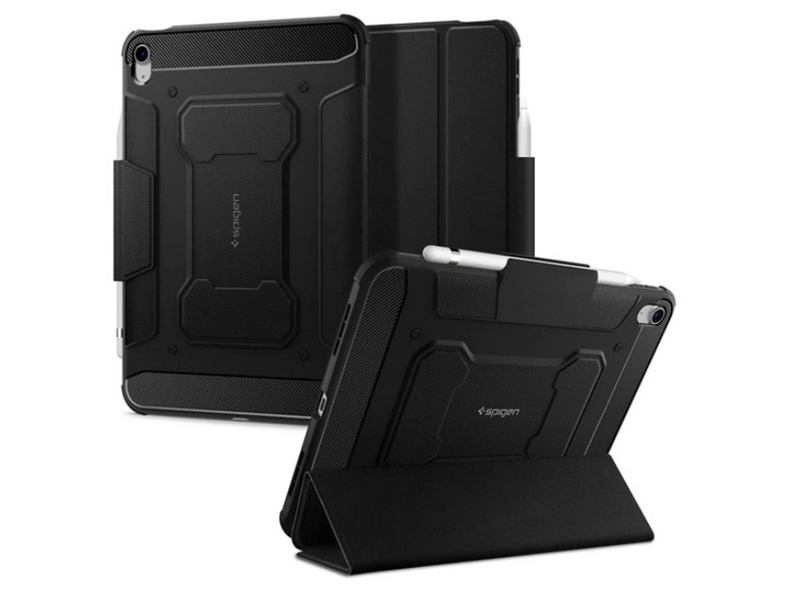 Spigen Rugged Armor Pro Apple iPad 11 Flip tok, fekete (ACS05417)