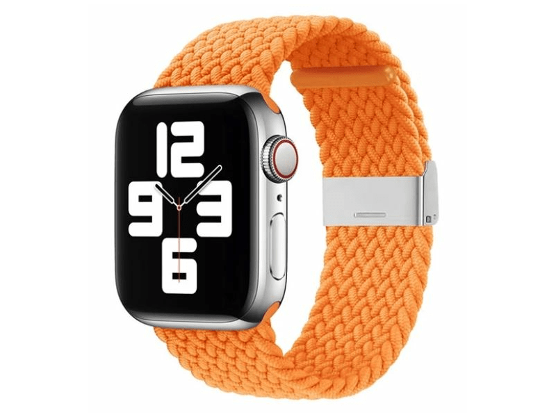 Gigapack Apple Watch Series Textil pótszíj, narancssárga (142798)