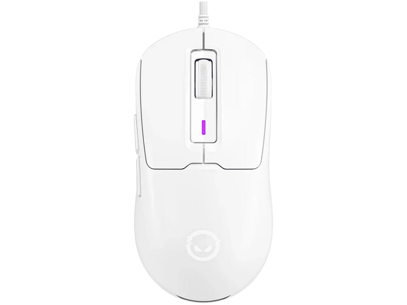 Lorgar MSA10 Vezetékes gamer egér, fehér (LRG-MSA10-WH)
