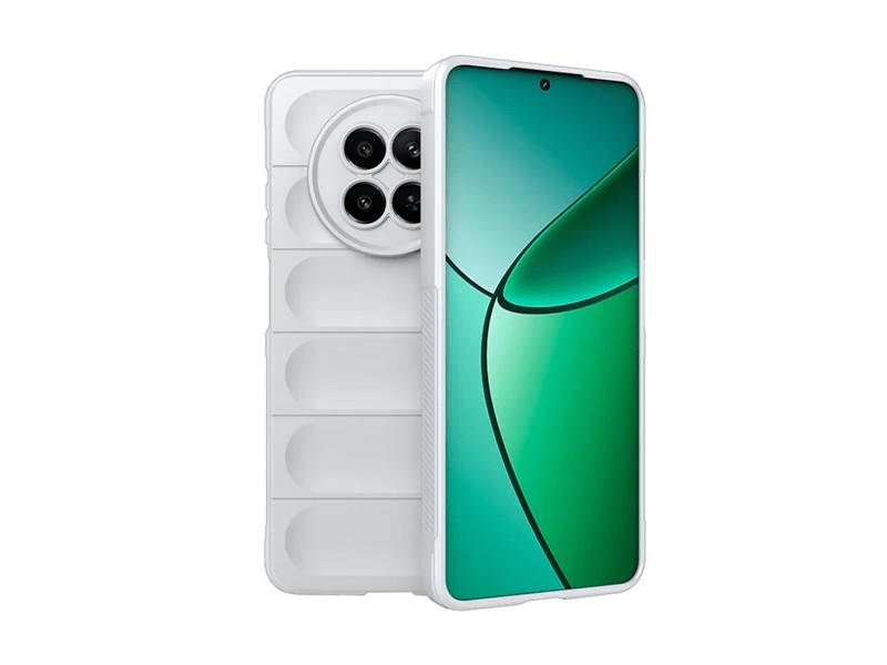 Gigapack Realme 12 5G/12x Szilikon tok, fehér (GP-158247)