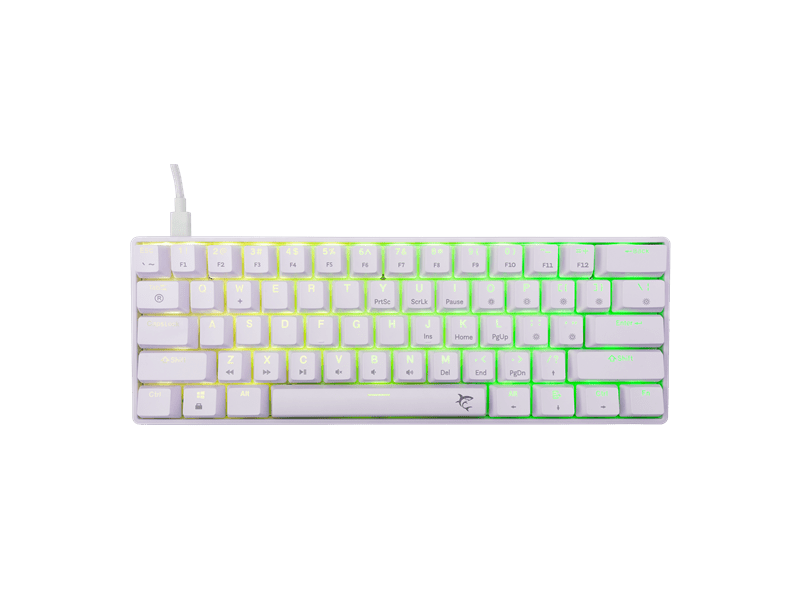 White Shark SHINOBI-2 US mechanikus billentyűzet (GK-004231W/BR-US)