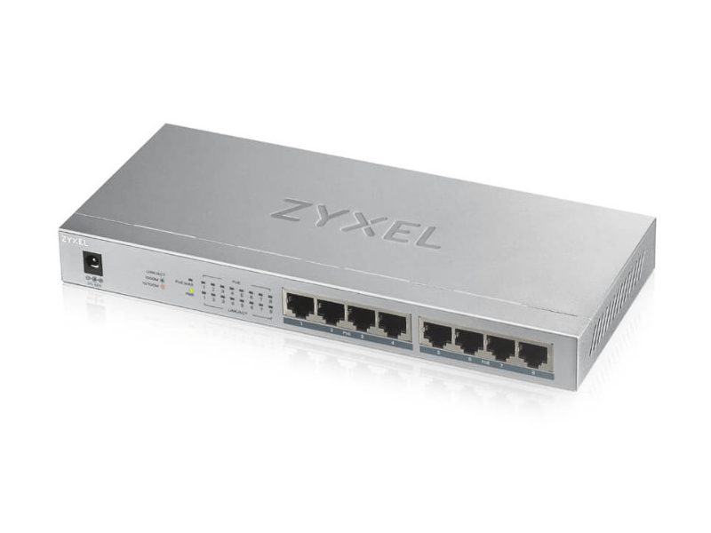 Zyxel GS1008HP-EU0101F 8 portos PoE Switch