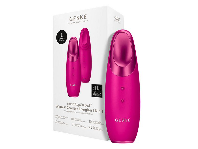 Geske 6 az 1-ben Okos hideg & meleg szemkörnyék energetizáló, magenta