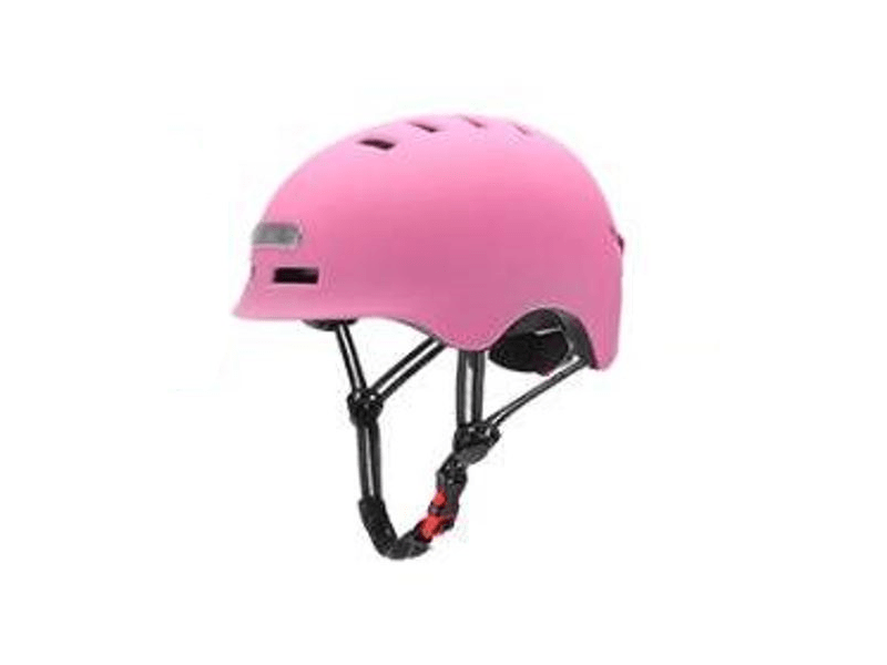 Kello Bukósisak elöl-hátul LED lámpával, S, Rózsaszín