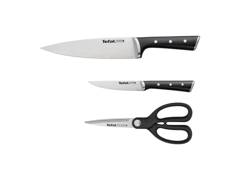 Tefal Ice force kés-olló készlet, 3 db (K232S355)