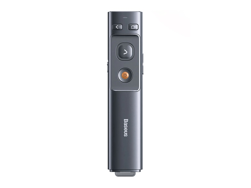 Baseus Orange Dot prezenter és lézermutató, szürke (ACFYB-B0G)
