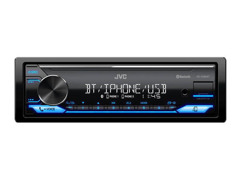 JVC KD-X382BT BT mechanika nélküli autórádió