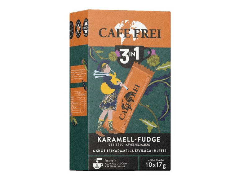 Frei Café Skót karamell-fudge 3in1 instant kávé