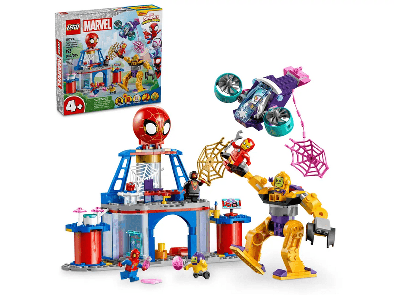 LEGO® 4+ Bacač mreže Spider Squad HQ (10794)