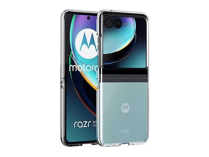 Gigapack Motorola Razr 40 Ultra 5G Szilikon tok, átlátszó (GP-148812)