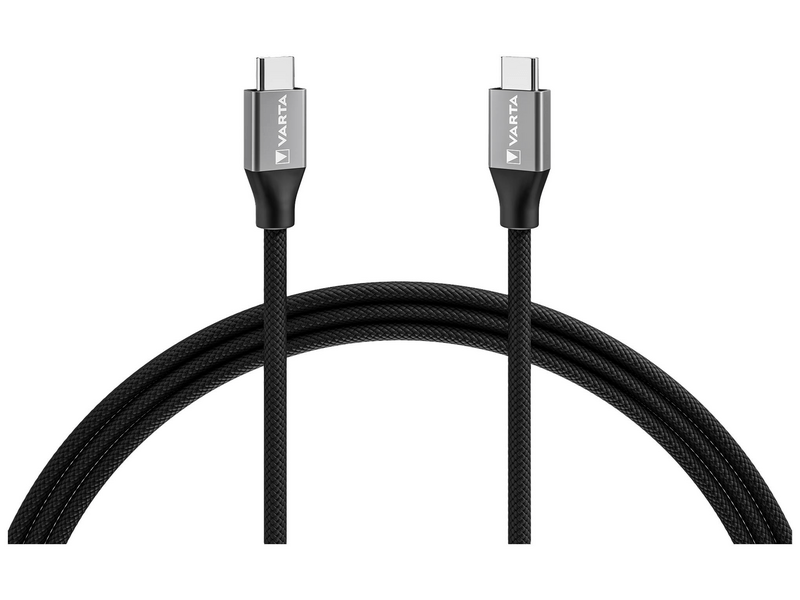 Varta USB-C - USB-C Brzi punjač i kabel za sinkronizaciju, 2 m