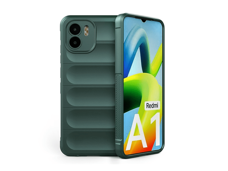 Gigapack Xiaomi Redmi A1/A2 Szilikon tok, sötétzöld (134396)