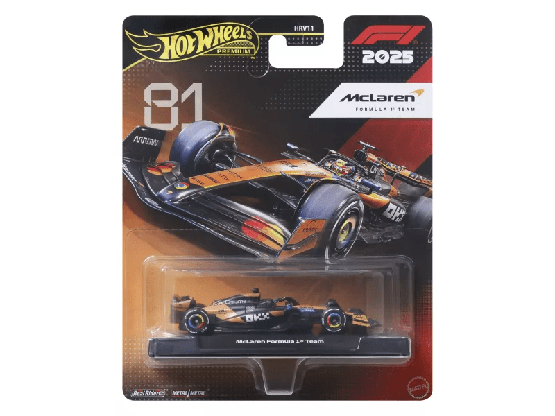 Hot Wheels: F1 kisautó - Oscar Piastri - Mclaren (JKD81)