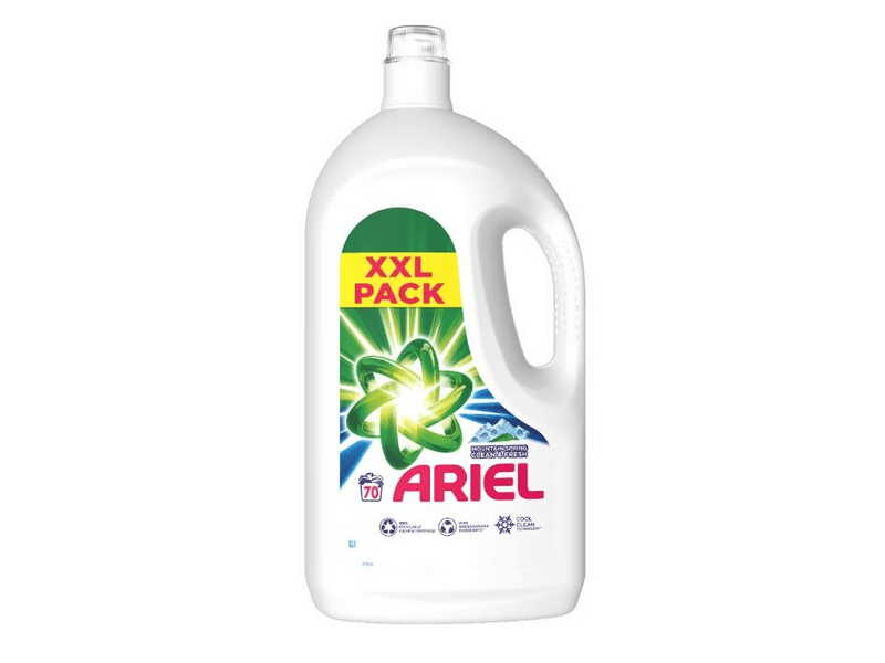 Ariel Mountain Spring Clean & Fresh folyékony mosószer, 3.5L