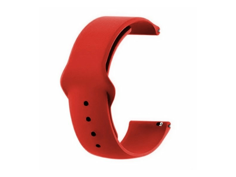 Gigapack Univerzális 22mm Szilikon pótszíj, piros (142830)