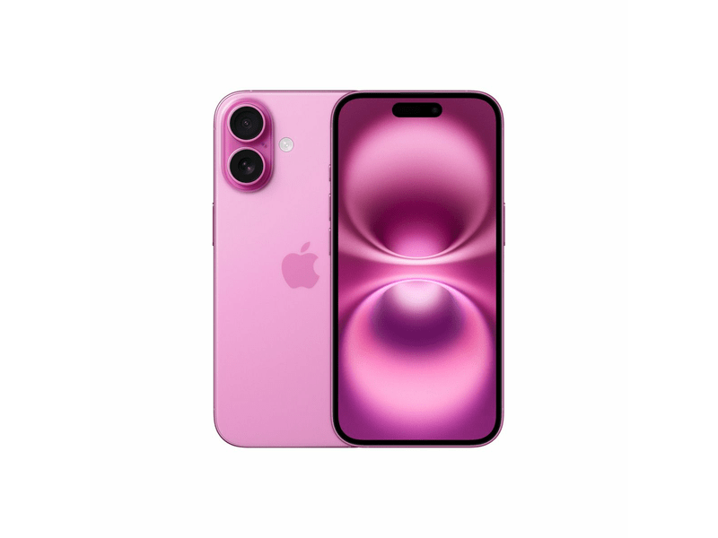 Apple iPhone 16 256GB Okostelefon, Rózsaszín (MYEG3HX/A)