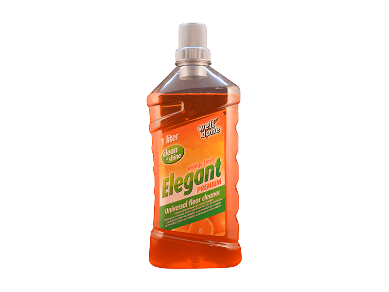Well Done Elegant prémium univerzális padlóápoló narancsolajjal, 1L