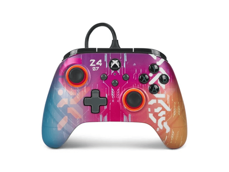 PowerA Advantage Xbox Series X|S Vezetékes kontroller, Cyber Style (XBGP0186-01)