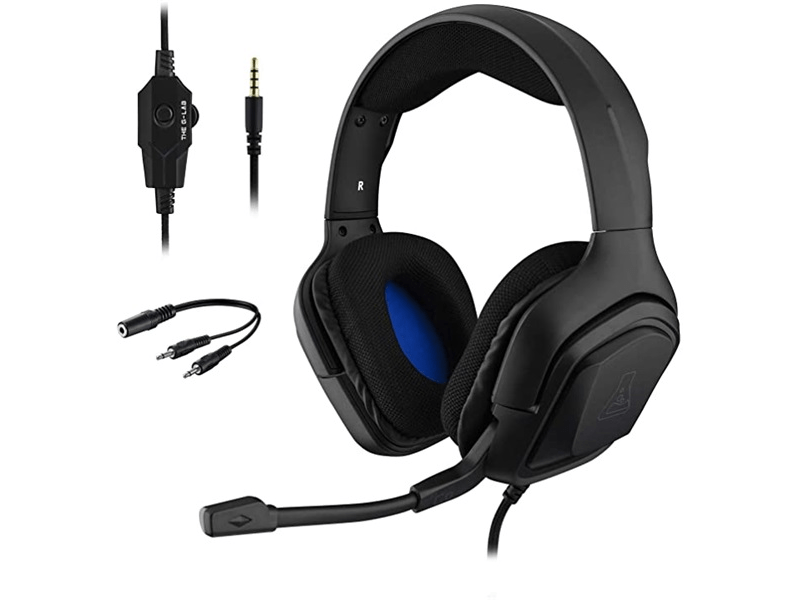The G-Lab Korp Cobalt Black Fejhallgató, fekete