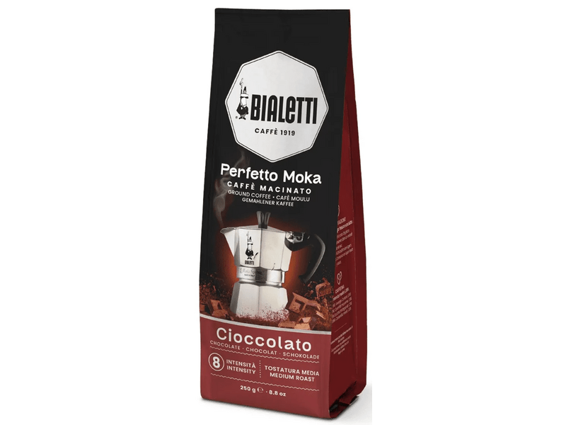 Bialetti Perfetto Moka Csokoládé ízű őrölt kávé, 250 g