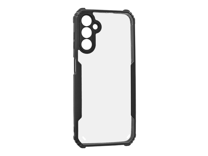 Gigapack Samsung Galaxy A15 Szilikon tok, fekete/átlátszó (155818)