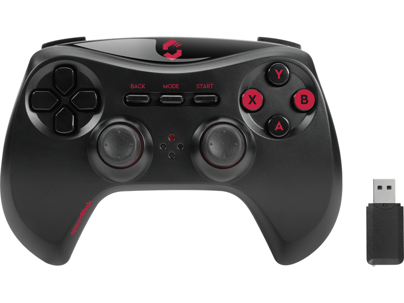 SpeedLink Strike NX Vezeték nélküli PC/PS3 gamepad (SL-650100-BK-01)