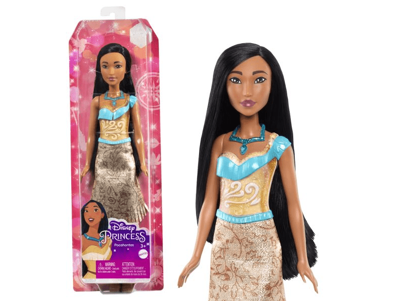 Disney Princess Csillogó hercegnő baba - Pocahontas (HLW07)