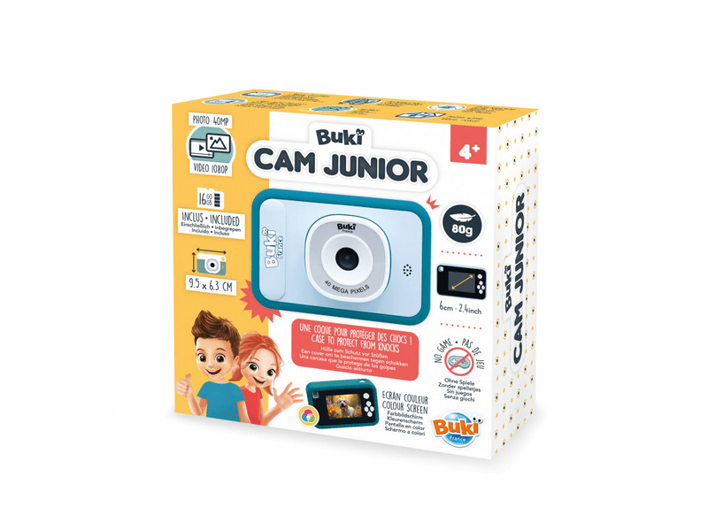 Buki Junior kamera és fényképezőgép 16 GB-os SD kártyával (PV011)
