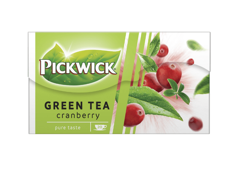 Pickwick Áfonyás zöld tea, 20 db