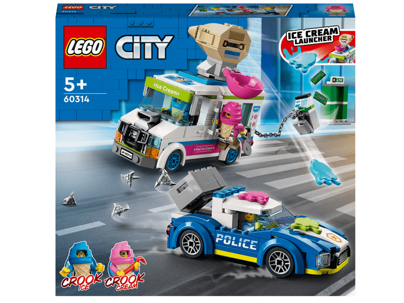LEGO® City Fagylaltos kocsi rendőrségi üldözés (60314)