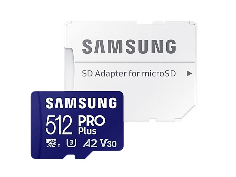 Samsung MB-MD512SA/EU Pro Plus microSD kártya, 512GB