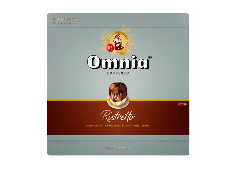 Omnia Espresso Ristretto Kávékapszula, 20 db