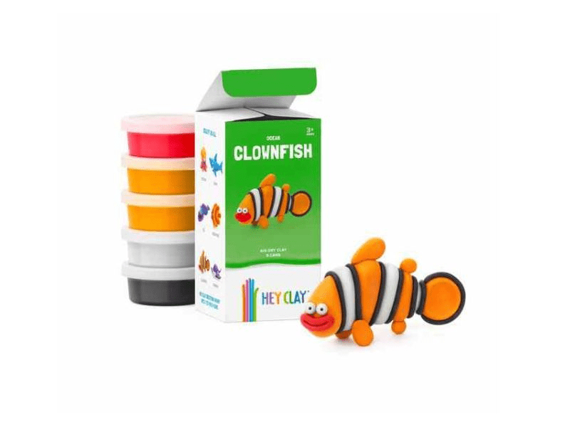 Hey Clay 1-es gyurma szett - Bohóchal (50124CEE)