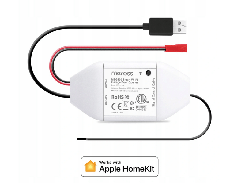 Meross MSG100HKEU Okos WiFi garázskapu nyitó
