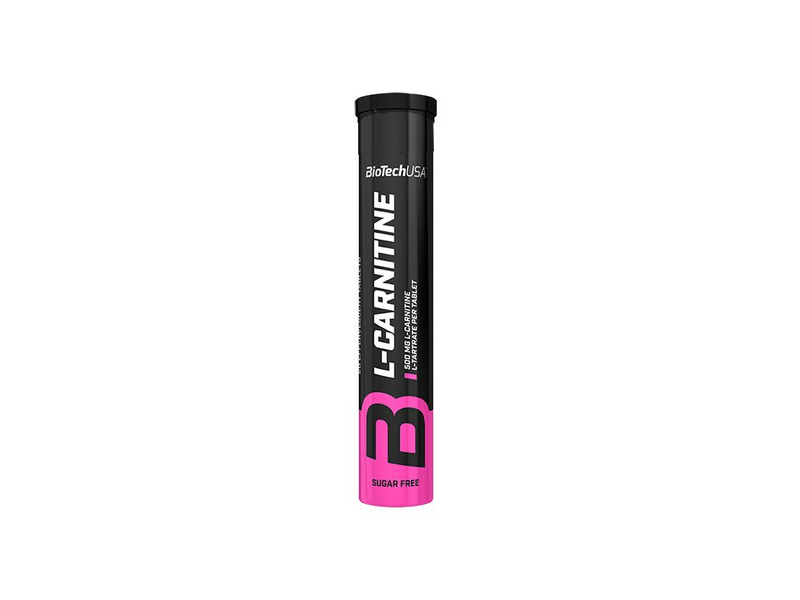 BiotechUSA L-Carnitine Pezsgőtabletta, 20 db, áfonya-málna