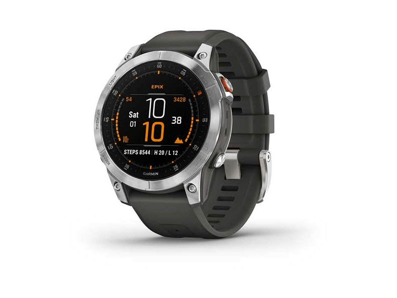 Garmin epix™ (Gen 2) Premium Outdoor Okosóra, palaszürke (010-02582-01)