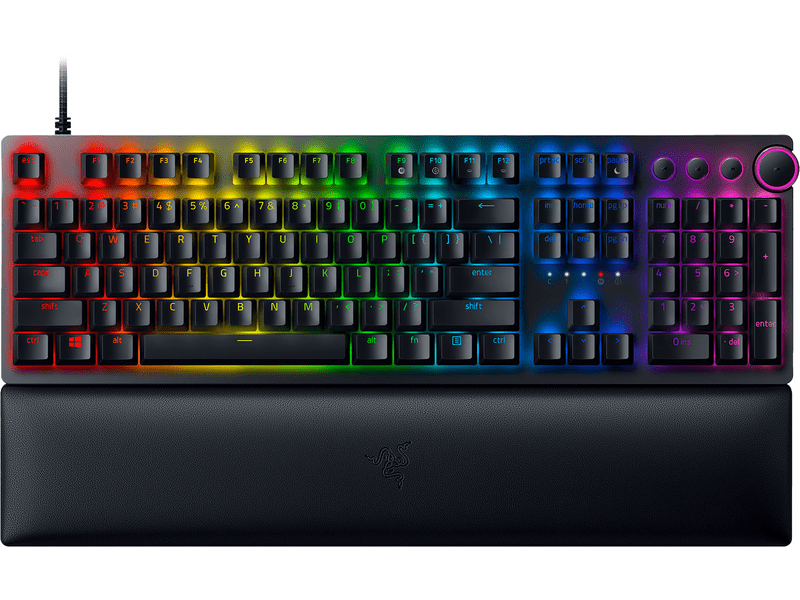 Tipkovnica Razer Huntsman V2 (Purple Switch), distribucija SAD