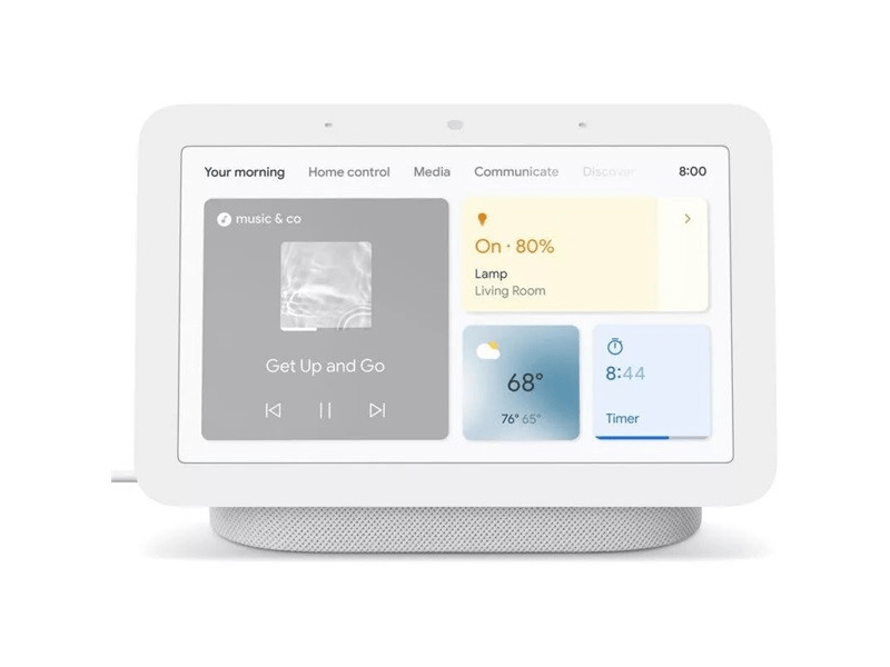 Google Nest HUB 2 Okosotthon központ, fehér
