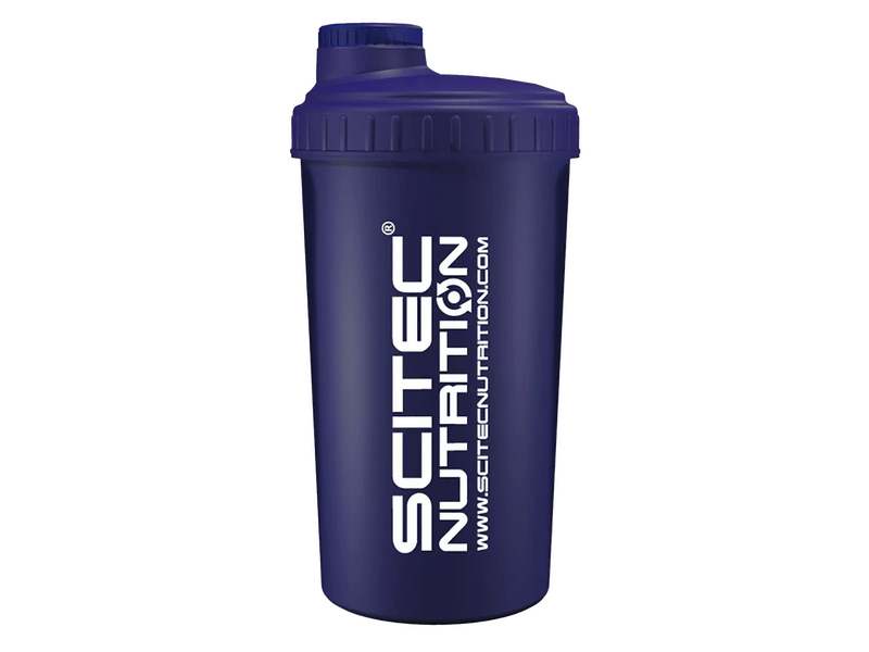 Scitec Csavaros shaker, 700 ml, sötétkék