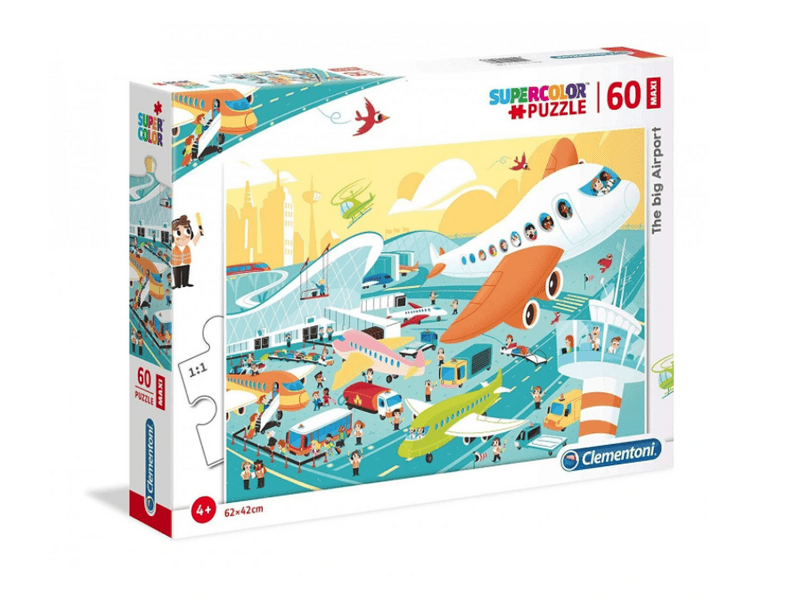 Clementoni Reptér Maxi puzzle, 60 db (26447)