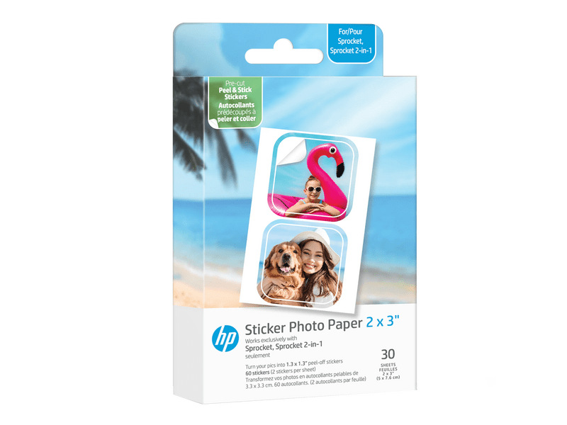 HP Sprocket 2x3