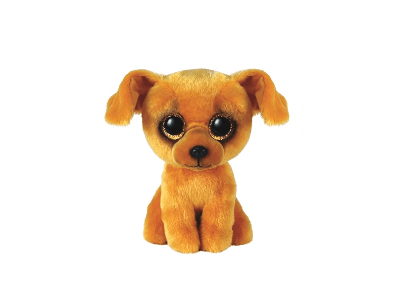 TY Beanie Boo's Zuzu barna kutya figura, 15 cm (36393)