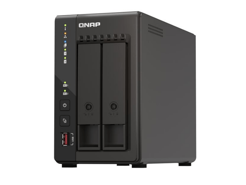 QNAP TS-253E-8G 2 fiókos NAS